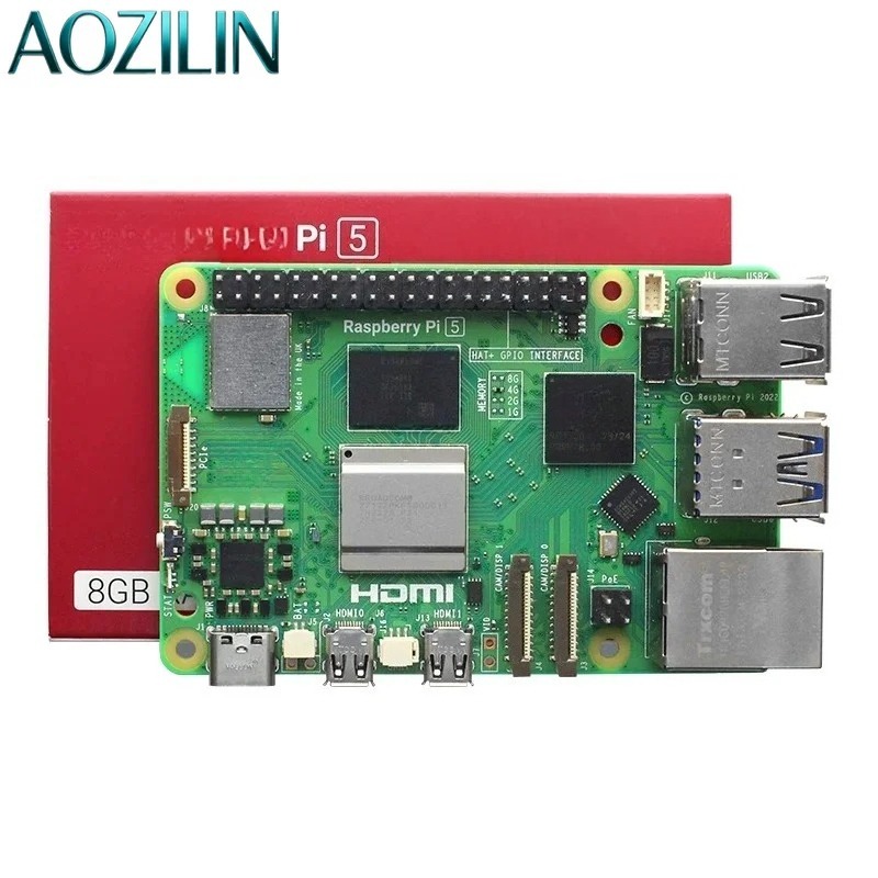 Kit Papan Pengembangan Mainboa - Raspberry Pi 5 8Gb Kit ulasan dan harga