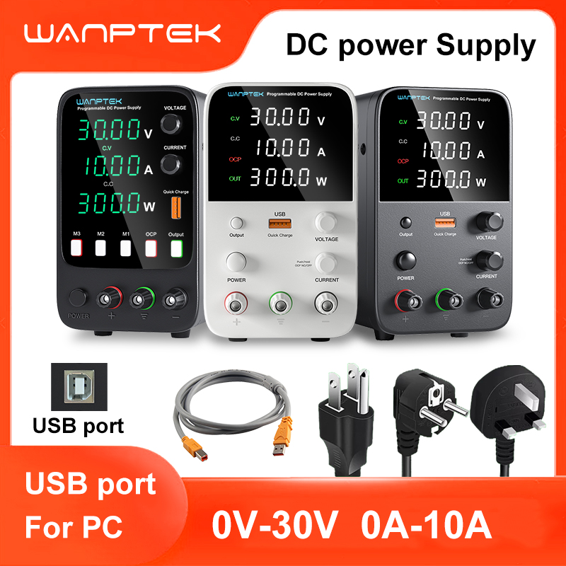 Catu Daya Laboratorium Wanptek - Programmable Dc Power Supply 30V 10A ulasan dan harga