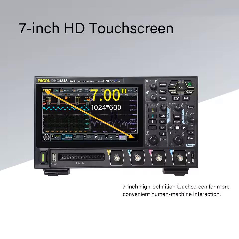 Osiloskop Seri RIGOL DHO900: 4 - Signal Generator Spectrum Analyzer ulasan dan harga