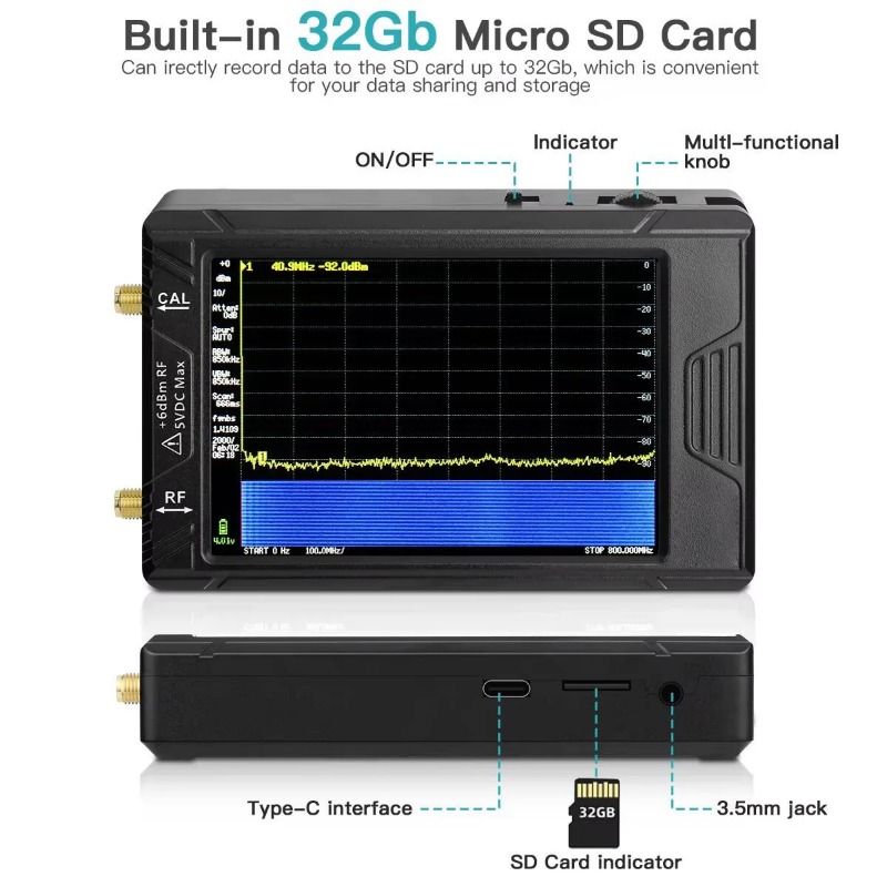 Generator Sinyal RF TinySA ULT - Signal Generator Spectrum Analyzer ulasan dan harga